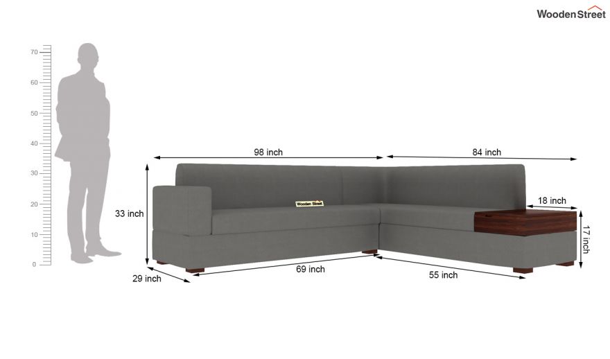Argos L Shape Right Aligned Corner Sofa Warm Grey In India Wooden Street - Sofa Arm Tray Argos Argos L Shape Right Aligned Corner Sofa Warm Grey In India Wooden Street - Sofa Arm Tray Argos