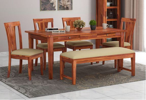 Dining Room Table And Bench Set : Industrial Oak Dining Table Bench Set Modern Contemporary Rustic Dinin Timber Foundry : Some popular features for dining room sets are breakfast nook, bench seating and upholstered.