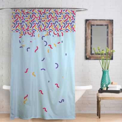 Rightgifting S Best Wooden Street Rightgifting S, Sparkle Shower Curtain Set