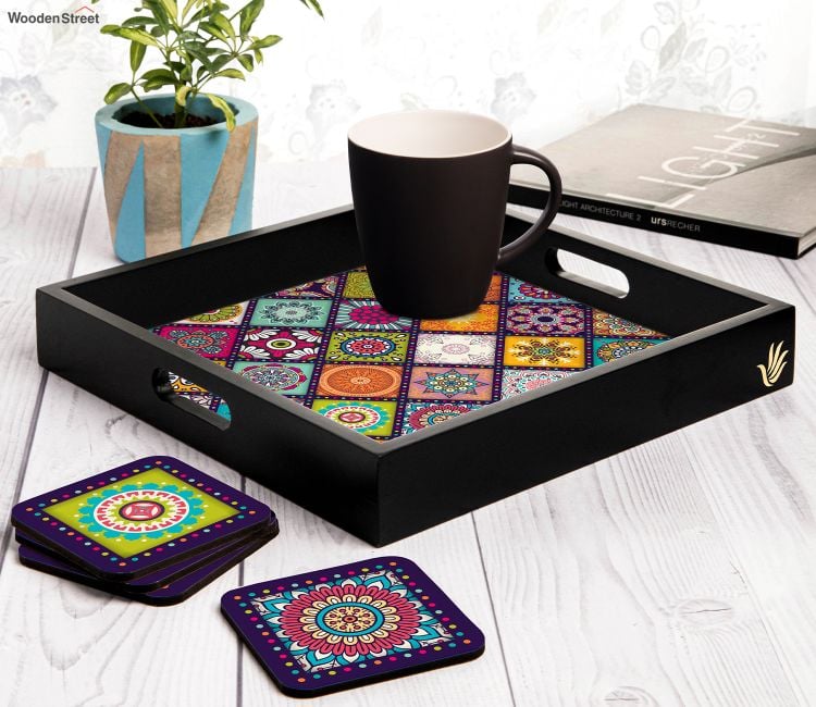 buy tea coaster set online in india at low price