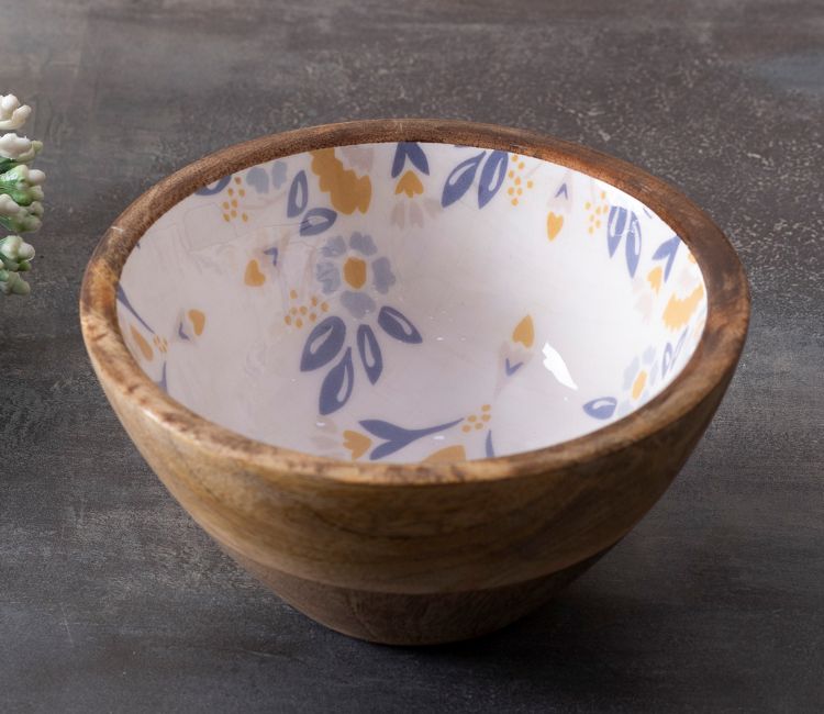 Buy Wooden Salad Bowl Set Online in Hyderabad, Pune, Delhi | Dinnerware Set