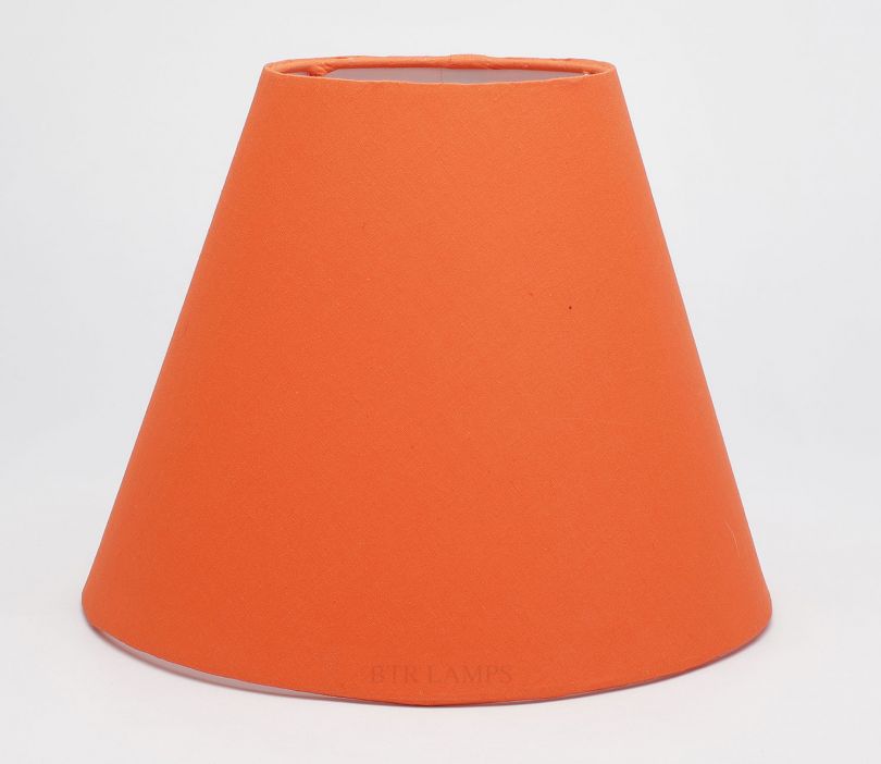 buy-conical-lampshade-for-table-lamp-10-inches-orange-online-in-india
