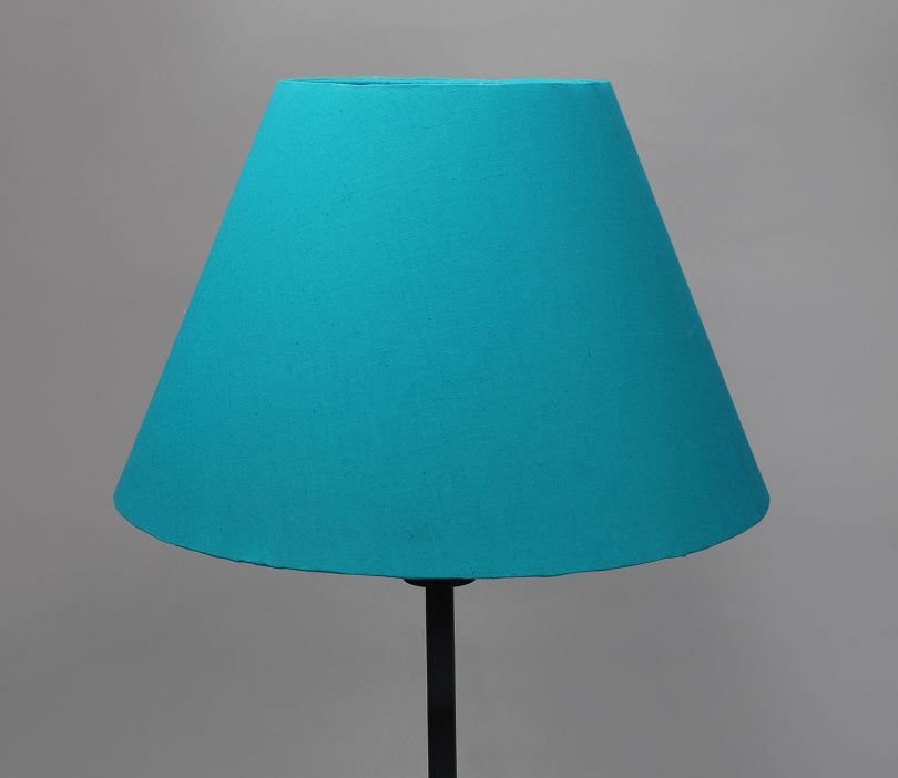 buy-metz-conical-lampshade-for-table-lamp-14-inches-teal-blue-online