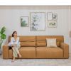 Product Image 4 - Baxter Comfort Max 3-Seater 50W Electric Sofa with Expandable Seating (Ochre)