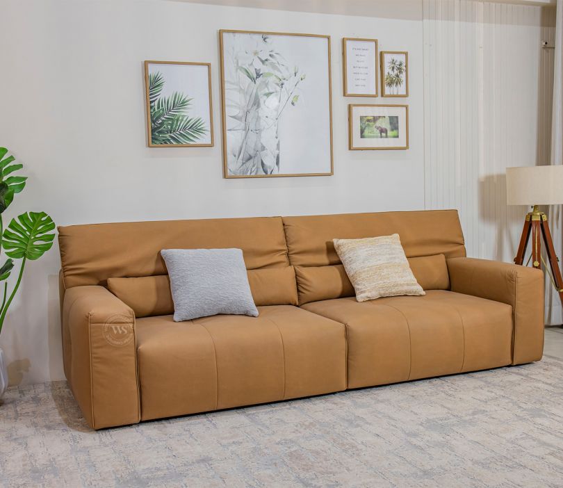 Product Image 5 - Baxter Comfort Max 3-Seater 50W Electric Sofa with Expandable Seating (Ochre)