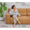 Product Image 10 - Baxter Comfort Max 3-Seater 50W Electric Sofa with Expandable Seating (Ochre)