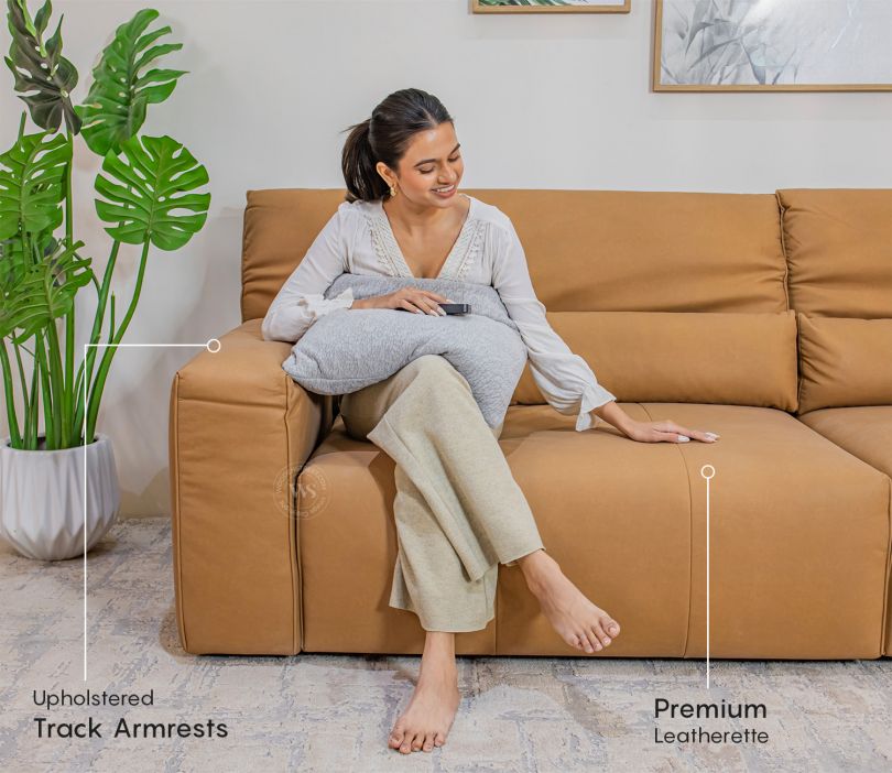 Product Image 10 - Baxter Comfort Max 3-Seater 50W Electric Sofa with Expandable Seating (Ochre)