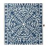 Product Image 2 - CasaGold Floral Bone Inlay Bedside Table - Blue