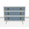 Product Image 1 - Geo Bone Inlay Chest of Drawers (Teal Blue)