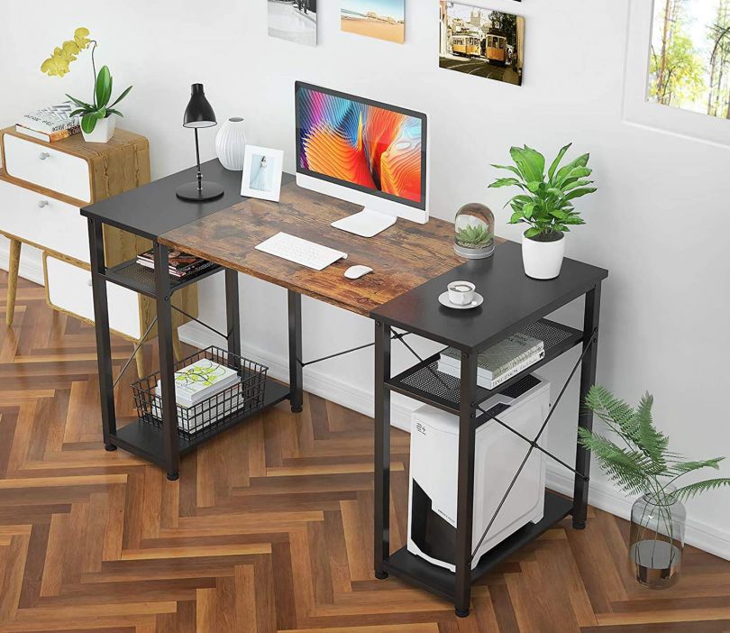 Buy Orion Computer Table 55" with CPU Compartment (Black, S) at 50% OFF ...