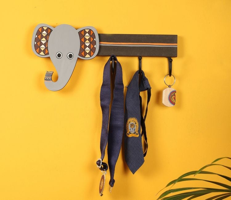 Buy Wooden Key Holder For Wall Online In India At Low Price