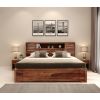 Product Image 1 - Ferguson Bed with 4 Drawer Storage (King Size, Honey Finish)