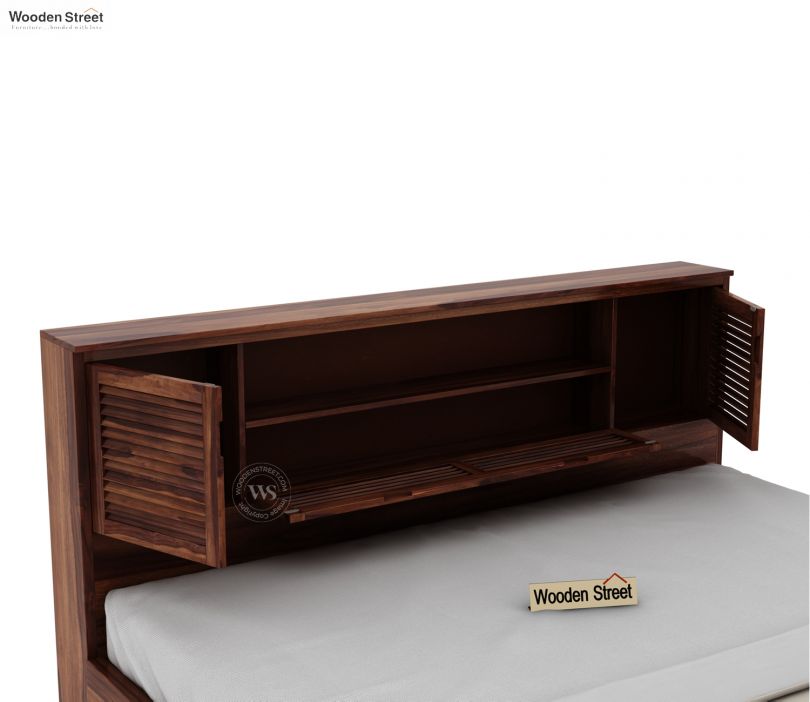 Product Image 6 - Ferguson Bed with 4 Drawer Storage (King Size, Honey Finish)