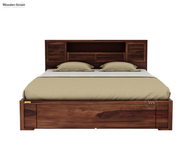 Product Image 3 - Ferguson Bed with 4 Drawer Storage (King Size, Honey Finish)