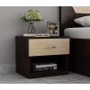 Front Image 1 - Drewno Bedside Table (Flowery Wenge Finish)