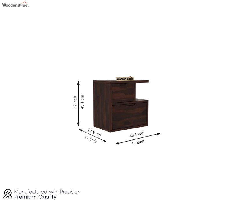 Dimension Image 1 - Adrian Bedside Table (Walnut Finish)