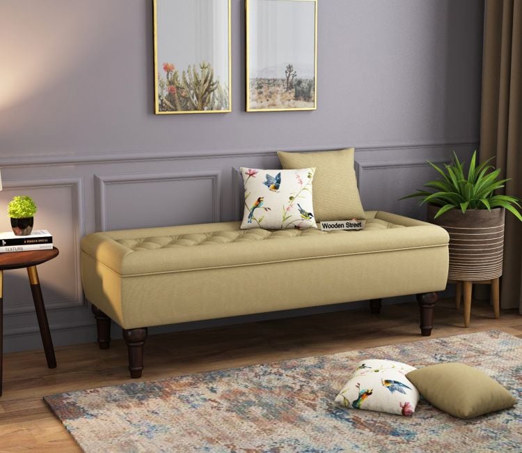 Living Room Chairs - Buy Wooden Benches for Living Room Online in India