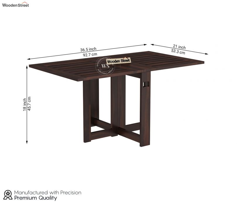 Dimension Image 1 - Astin Center Table (Walnut Finish)