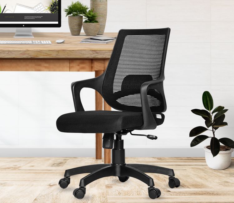 Office Chairs - Buy Mid Back Office Chairs Online in India | Mid Back Chairs | Mid Back Revolving Chair