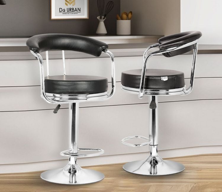 Buy Online Bar Stools and Chairs Alpha Height Adjustable  Kitchen Stool