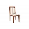 Product Image 10 - Taylor 6 Seater Dining Set with 6 Premium Upholstered Chair | Extendable from 4 to 6 Seater | Cream Stripe Fabric Cotton (Honey Finish)