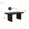 Product Image 2 - Wertex 6 Seater Dining Set with Bench (Walnut Finish)