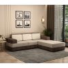 Product Image 2 - Mishael L-Shaped Right Aligned 5 Seater Fabric Sofa (Beige Brown)