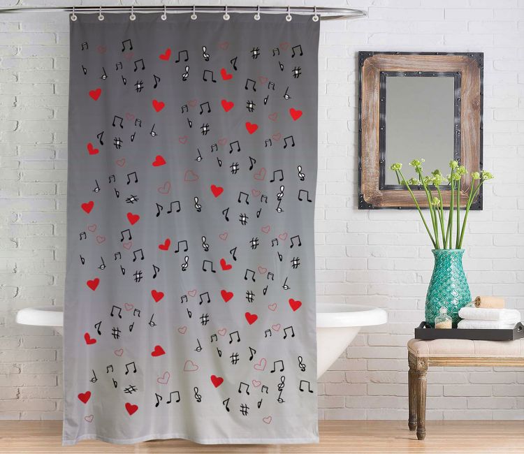 bathroom shower curtains waterproof
