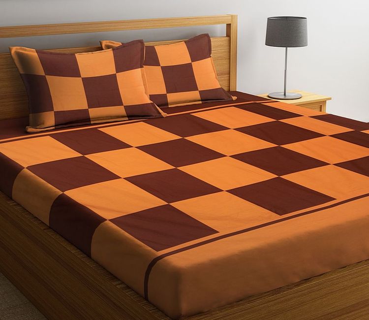 checkered-bed-sheets-buy-bed-sheet-online-upto-55-off