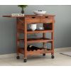 Front Image 1 - Sonic Bar Trolley (Honey Finish)
