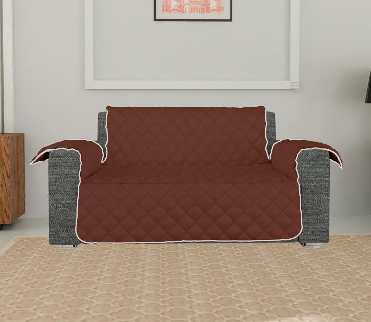 Shop stretch covers for two seater sofa  in hyderabad, chennai