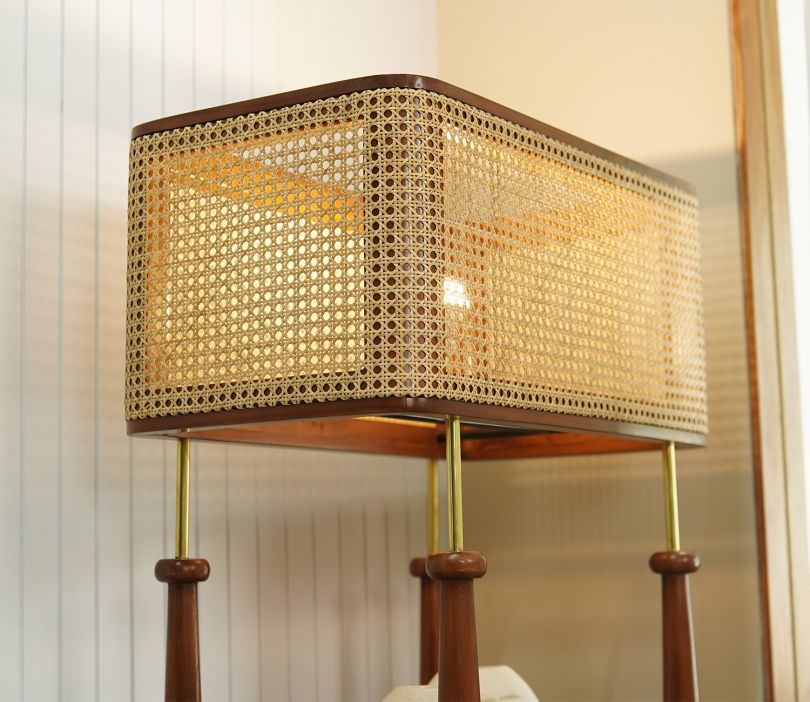 Product Image 3 - Aabha Floor Lamp With Shelves (Teak Finish)
