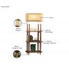 Product Image 10 - Aabha Floor Lamp With Shelves (Teak Finish)