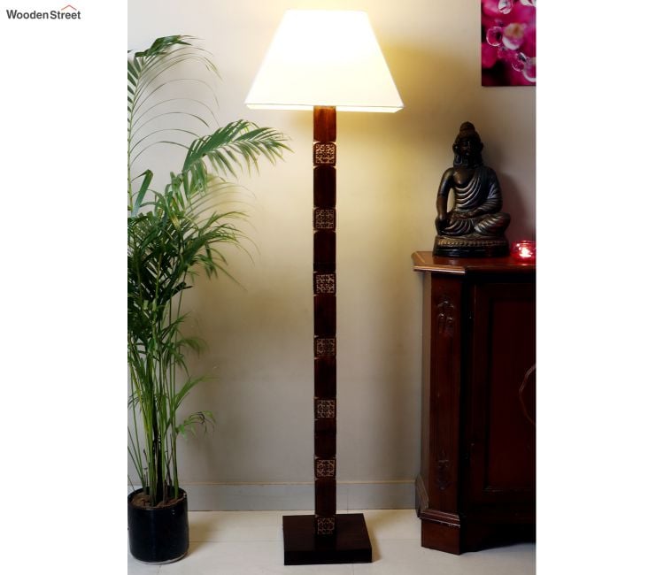 Floor Lamp with Shade | Standing Lights for Living Room