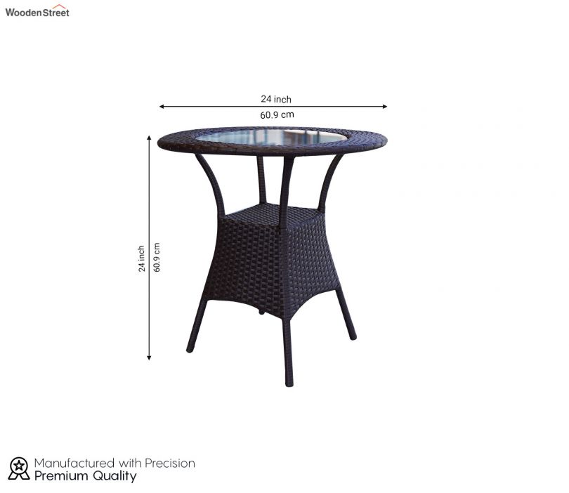 Dimension Image 1 - Milano 2 Seater Outdoor Set (Brown)