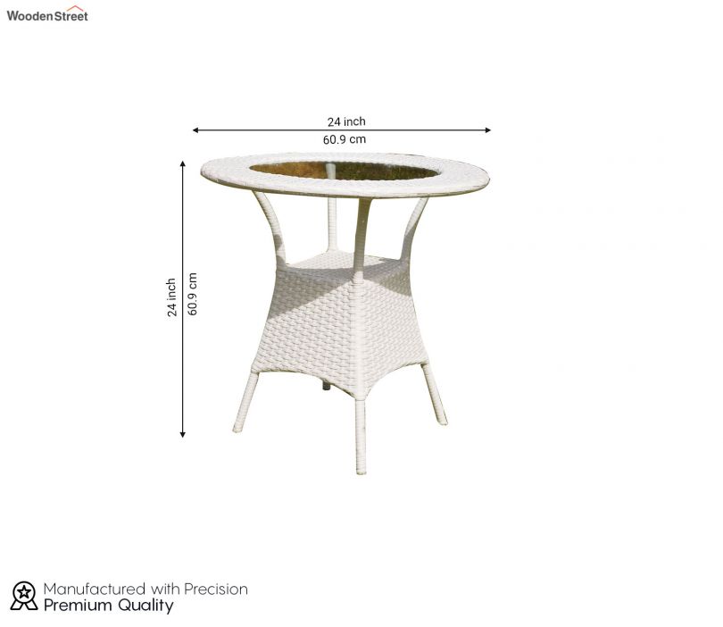 Dimension Image 1 - Sienna 2 Seater Outdoor Set (White)