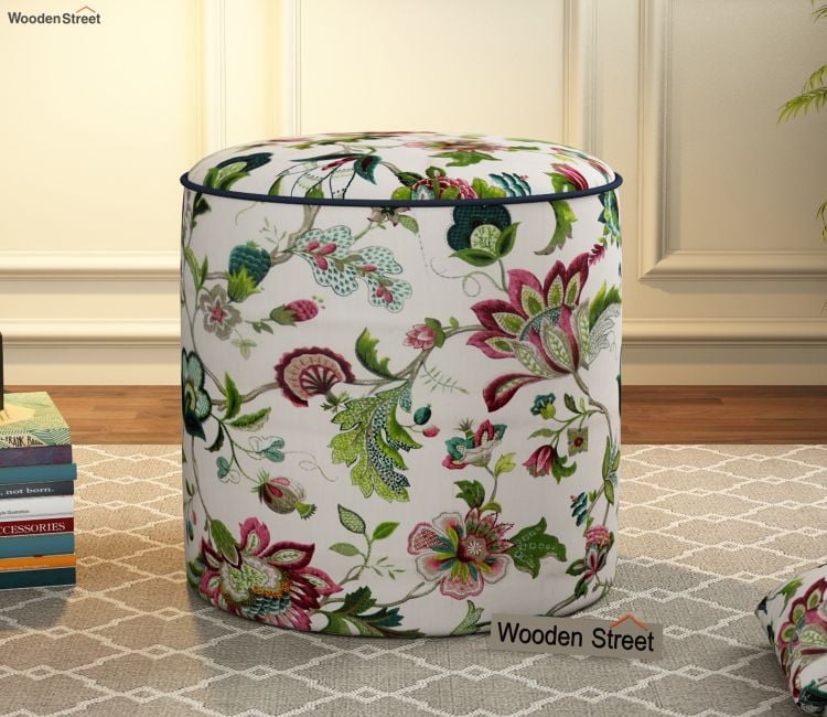 poufs online for living room