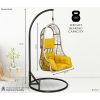 Dimension Image 1 - Diesel Rattan Wicker Swing (Yellow)