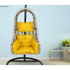 Front Image 1 - Diesel Rattan Wicker Swing (Yellow)