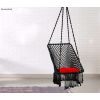 Front Image 1 - Premium Rectangle With Red Square Cushion (Black)
