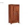 Product Image 7 - Adolph 3 Door Multi-Utility Wardrobe (Honey Finish)