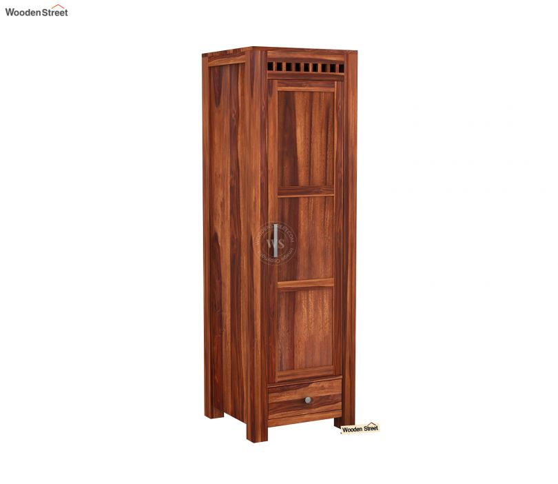 Product Image 8 - Adolph 3 Door Multi-Utility Wardrobe (Honey Finish)