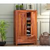 Front Image 1 - Heimo Small Size Wardrobe (Honey Finish)